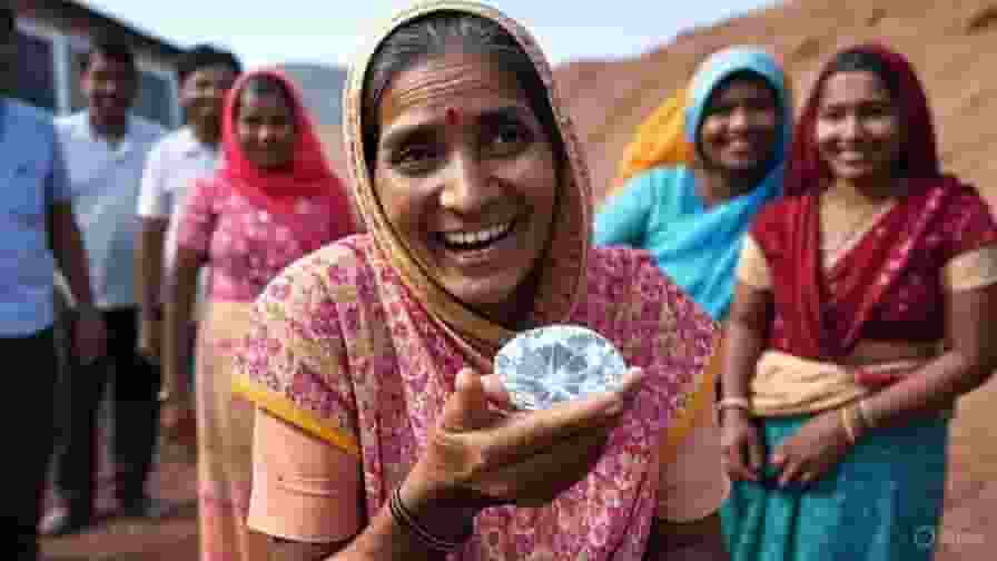 women found diamond