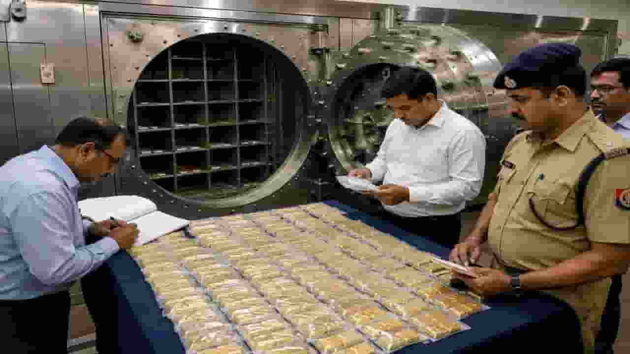 ai generated image of gold in bank
