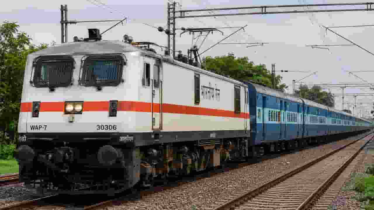 AI generated image of indian railway