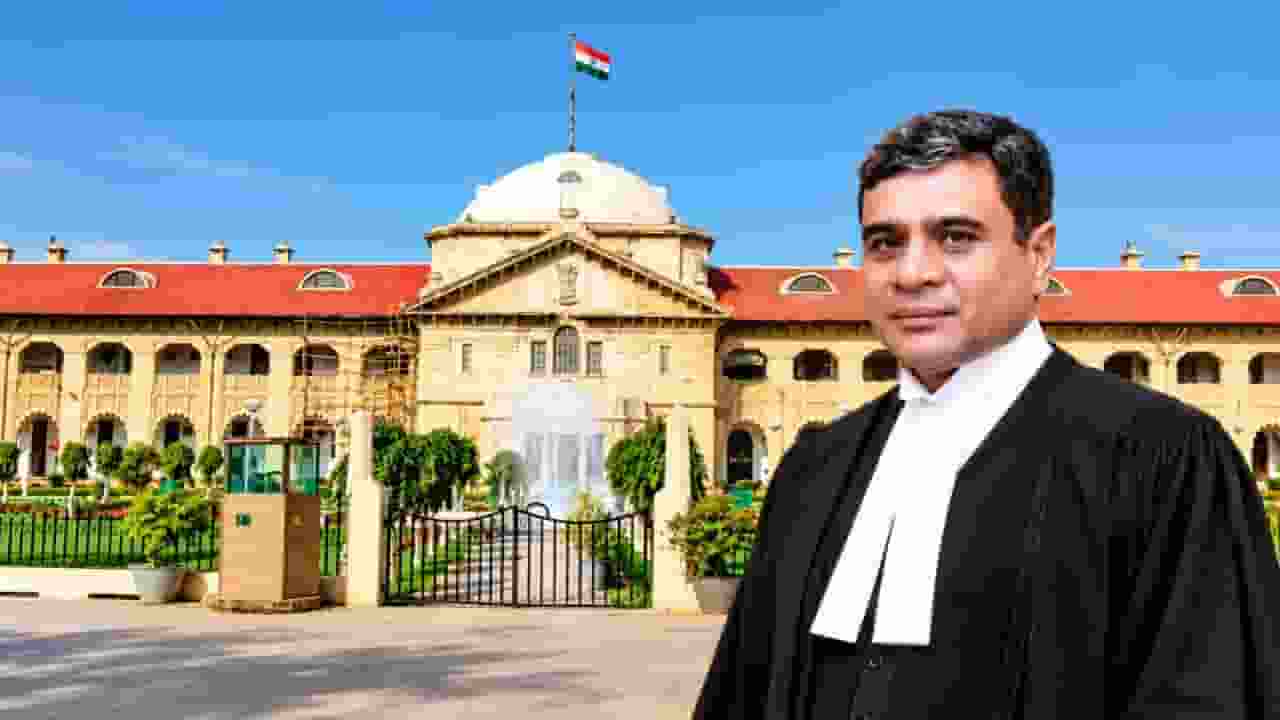जस्टिस अजय भनोट, इलाहाबाद हाई कोर्ट। (Edited)  Photo Credit: Allahabd High Court 