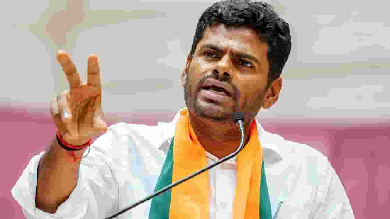 BJP leader K Annamalai