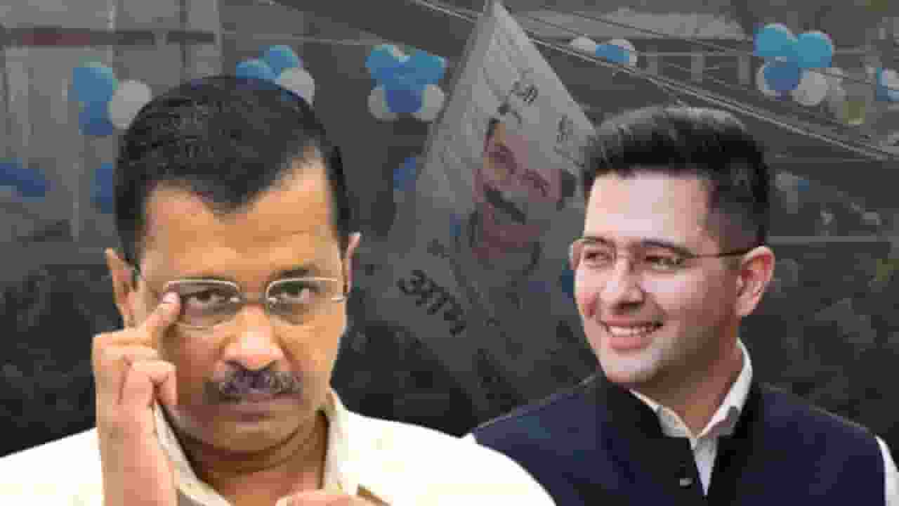 kejriwal vs raghav chadha