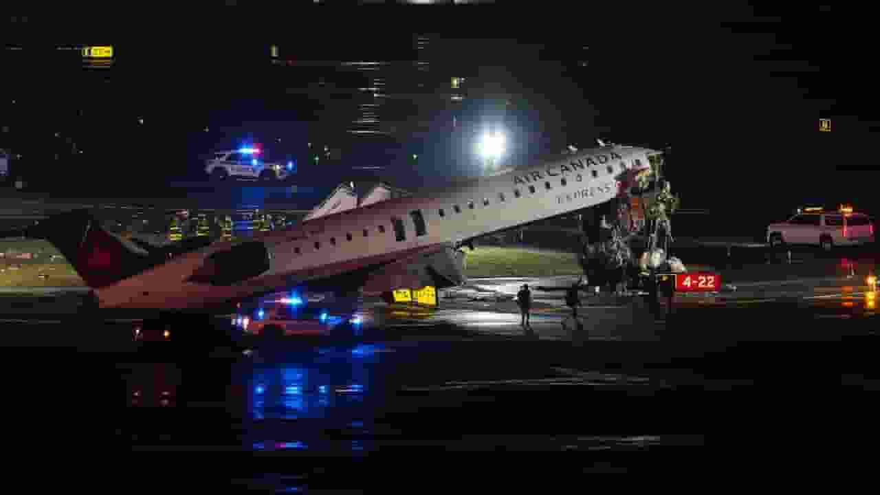 Canada Air crash at New York LaGuardia airport