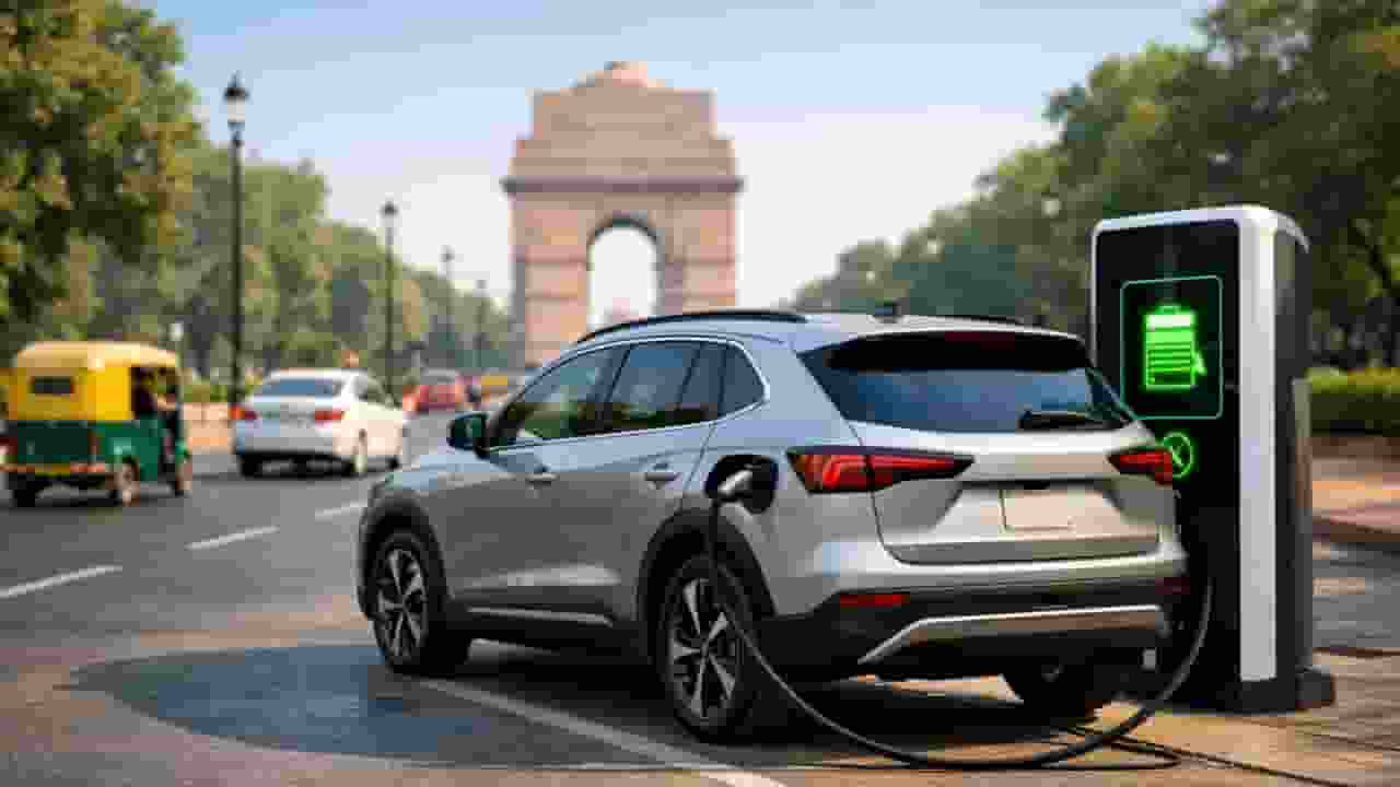 representative image of the EV