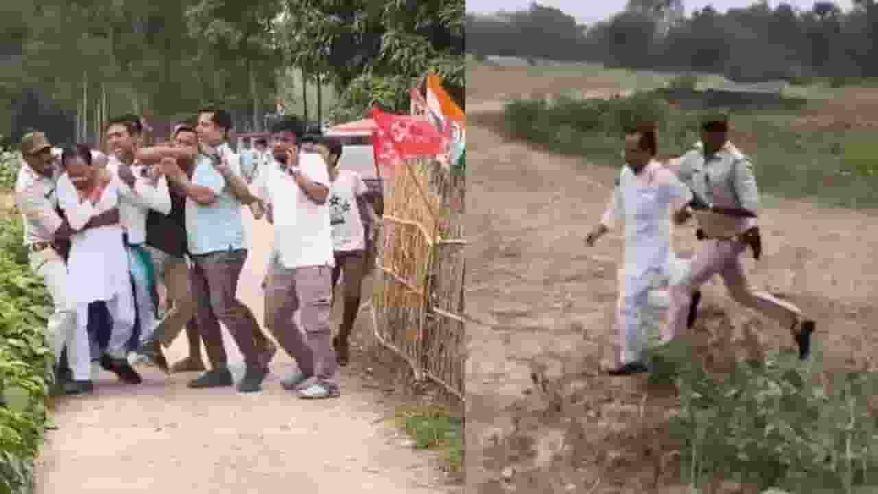 TMC attacked Kumarganj BJP candidate Subhendu Sarkar