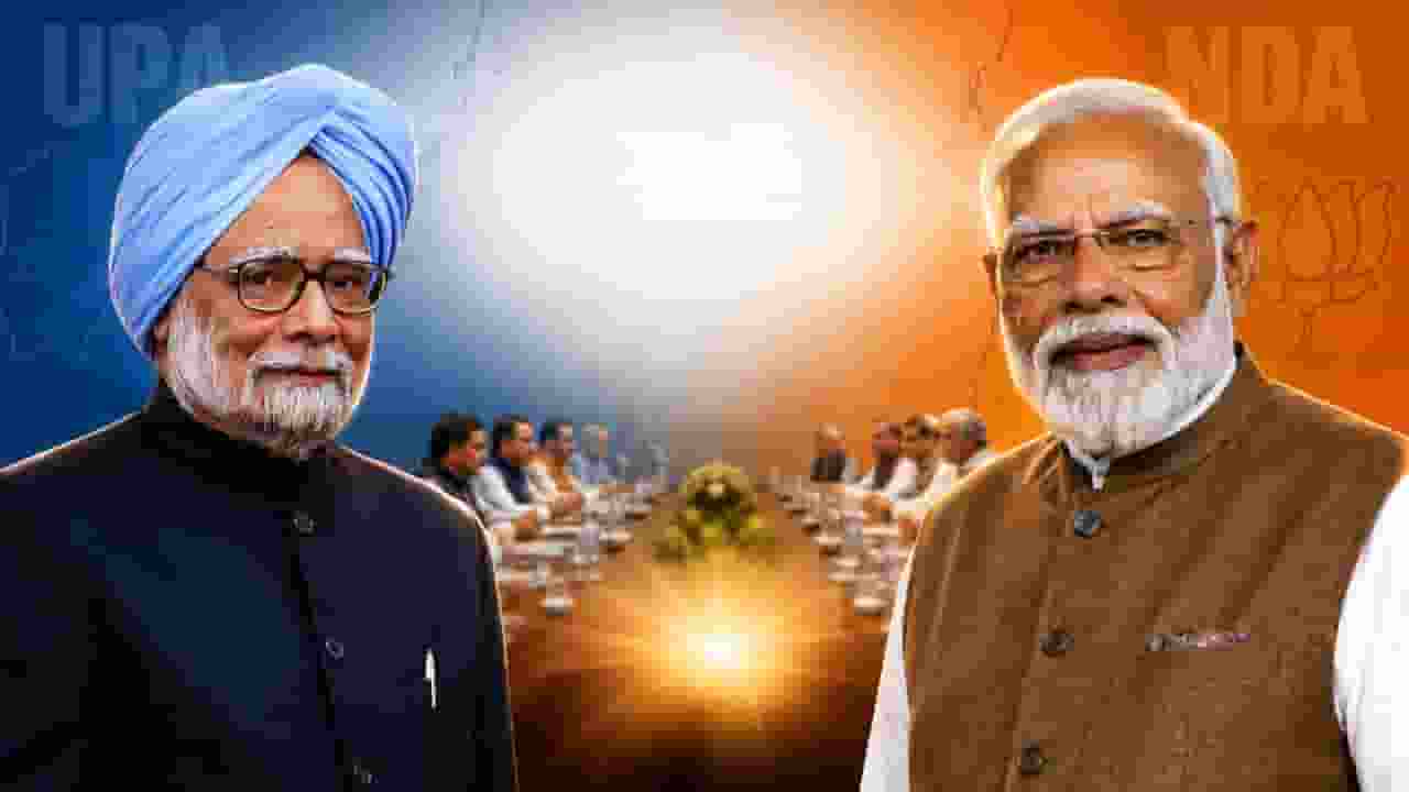 How many Ministers resigned in UPA and NDA