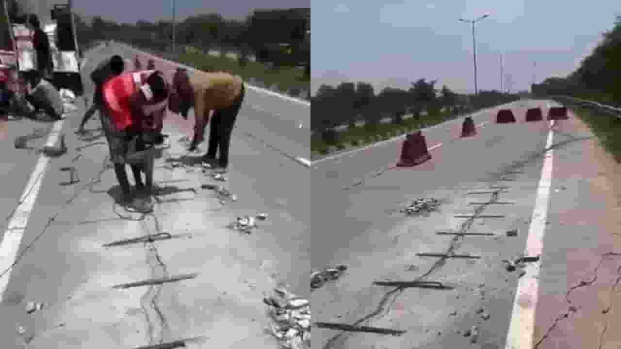 Bihar stitches NH road