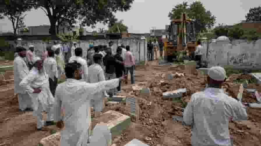 representative image of damages graves