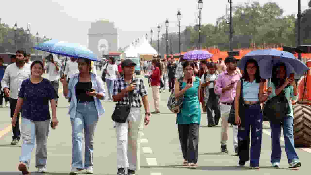 Delhi heat weather, आज का मौसम