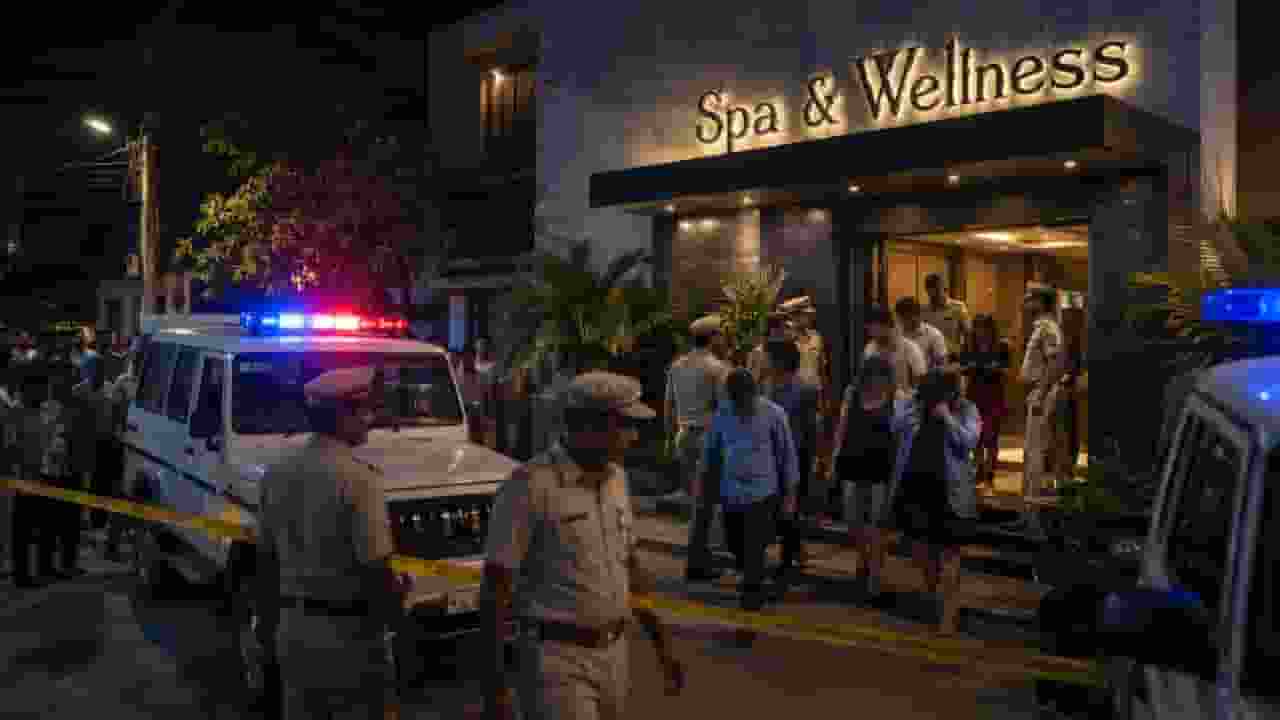representative image of Spa centre raid