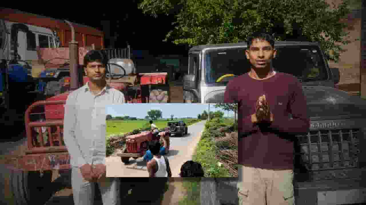 Police arrest driver seized vehicles of Thar and tractor Stunt
