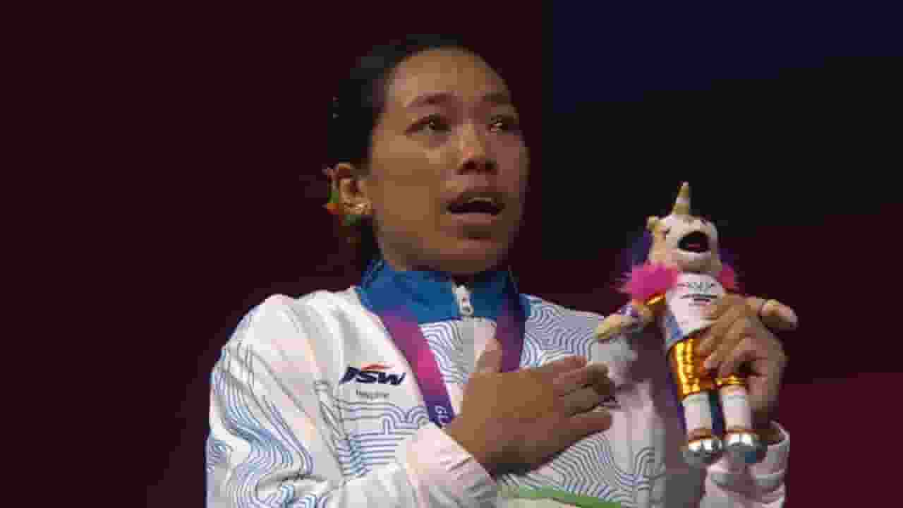 Mirabai Chanu won gold medal in Glasgow commonwealth games 2026
