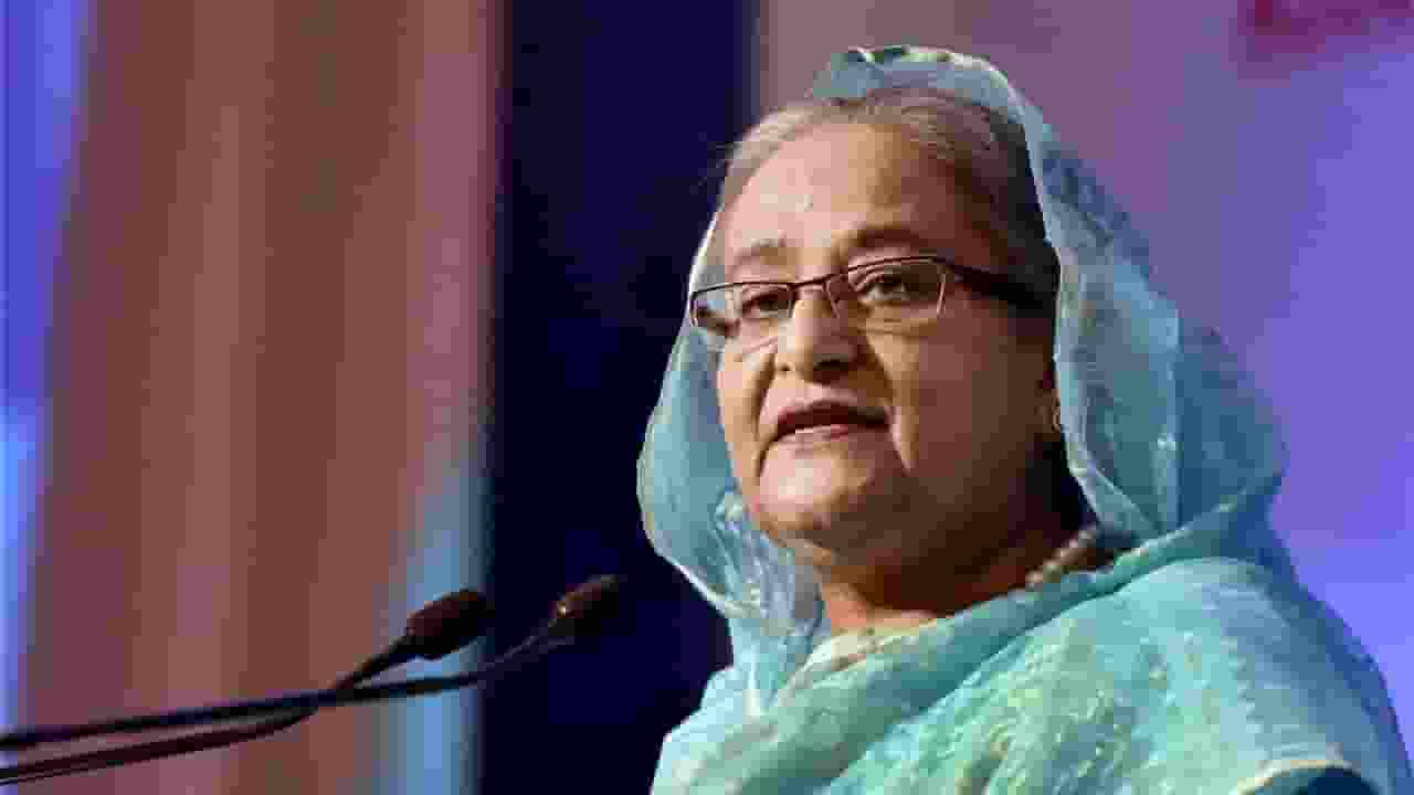 Sheikh Hasina press conference Delhi