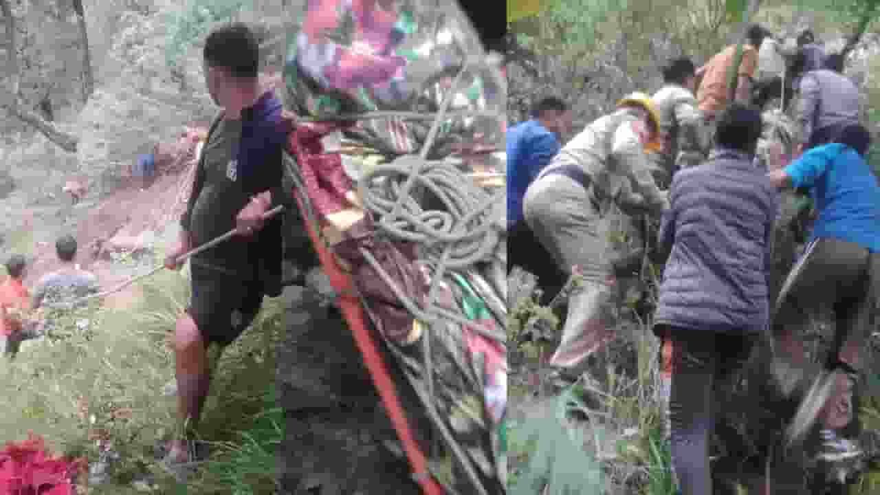 Himachal Pradesh Hiling Lamu Road Accident