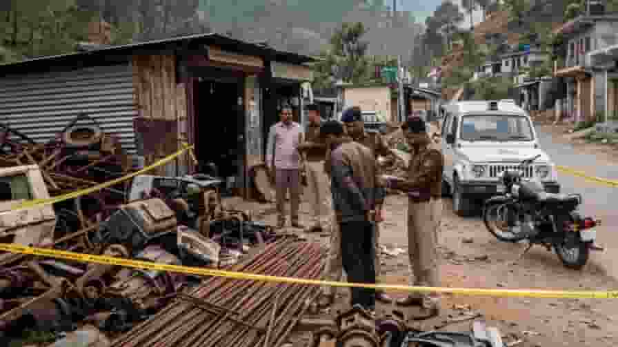 representative image of police action