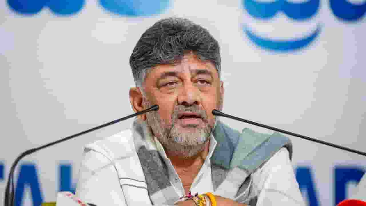 DK Shivakumar on drought in Karnataka