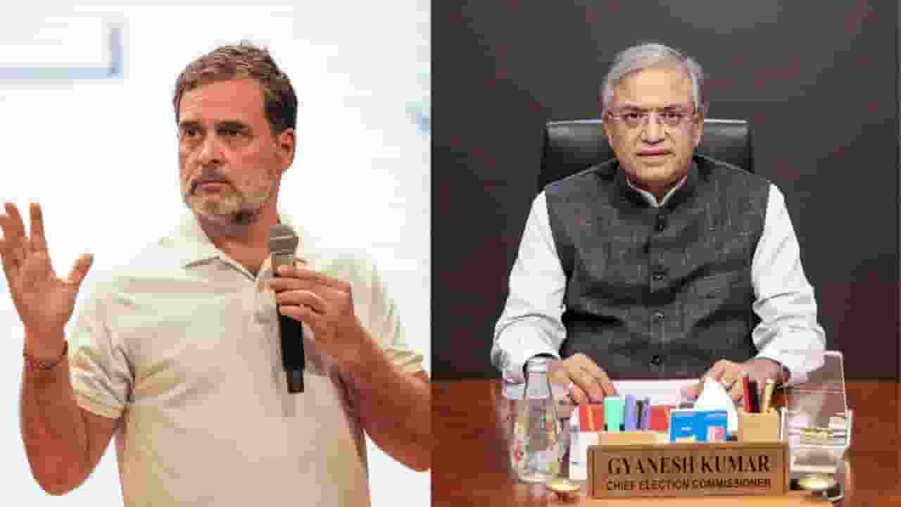 Rahul Gandhi attacks Gyanesh Kumar said Modi and Shah made him umpire