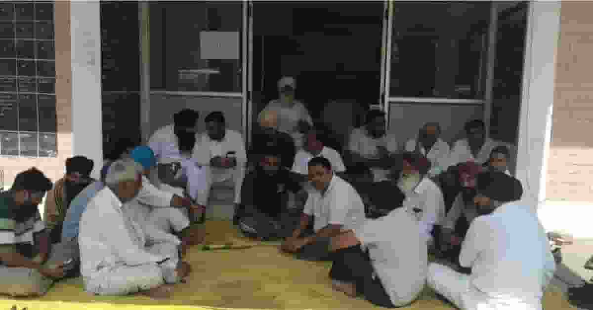 Farmer Protest in Ambala हरियाणा