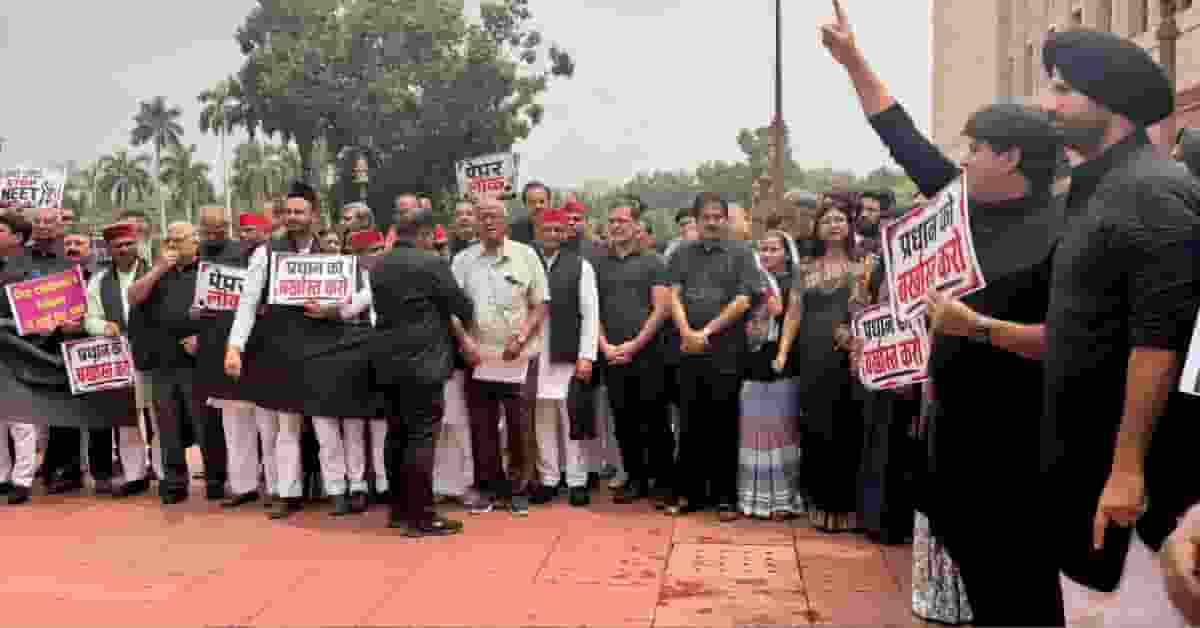 Protest in Parliament