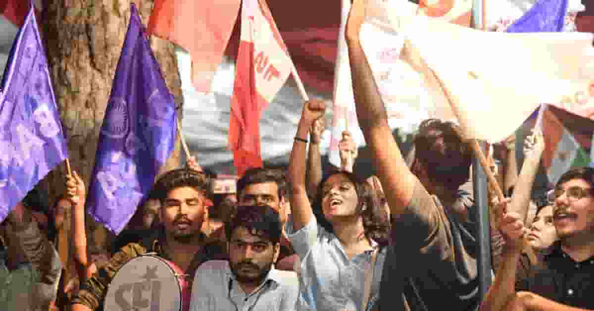JNU Left Student organizations