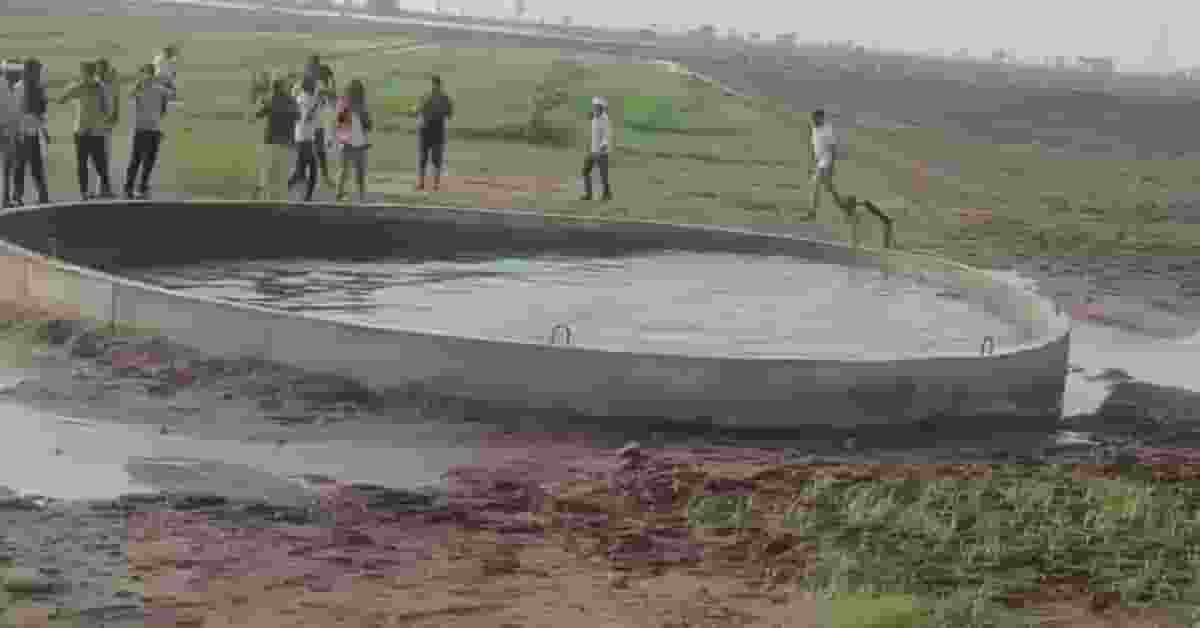 Well water continues to oscillate