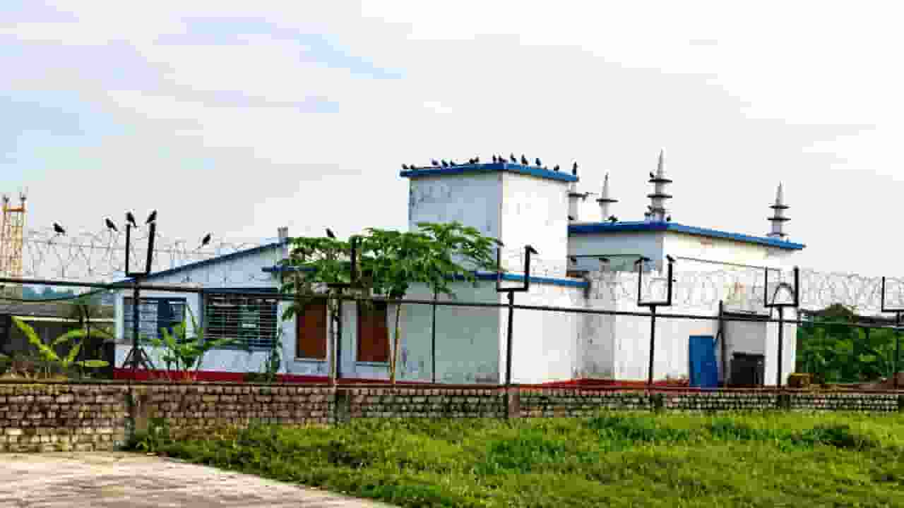 ai generated image of mosque at kolkata airport