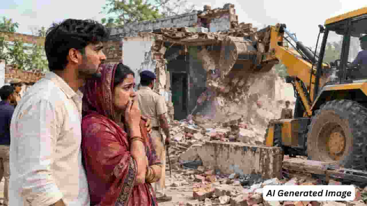 ai generated image of demolition