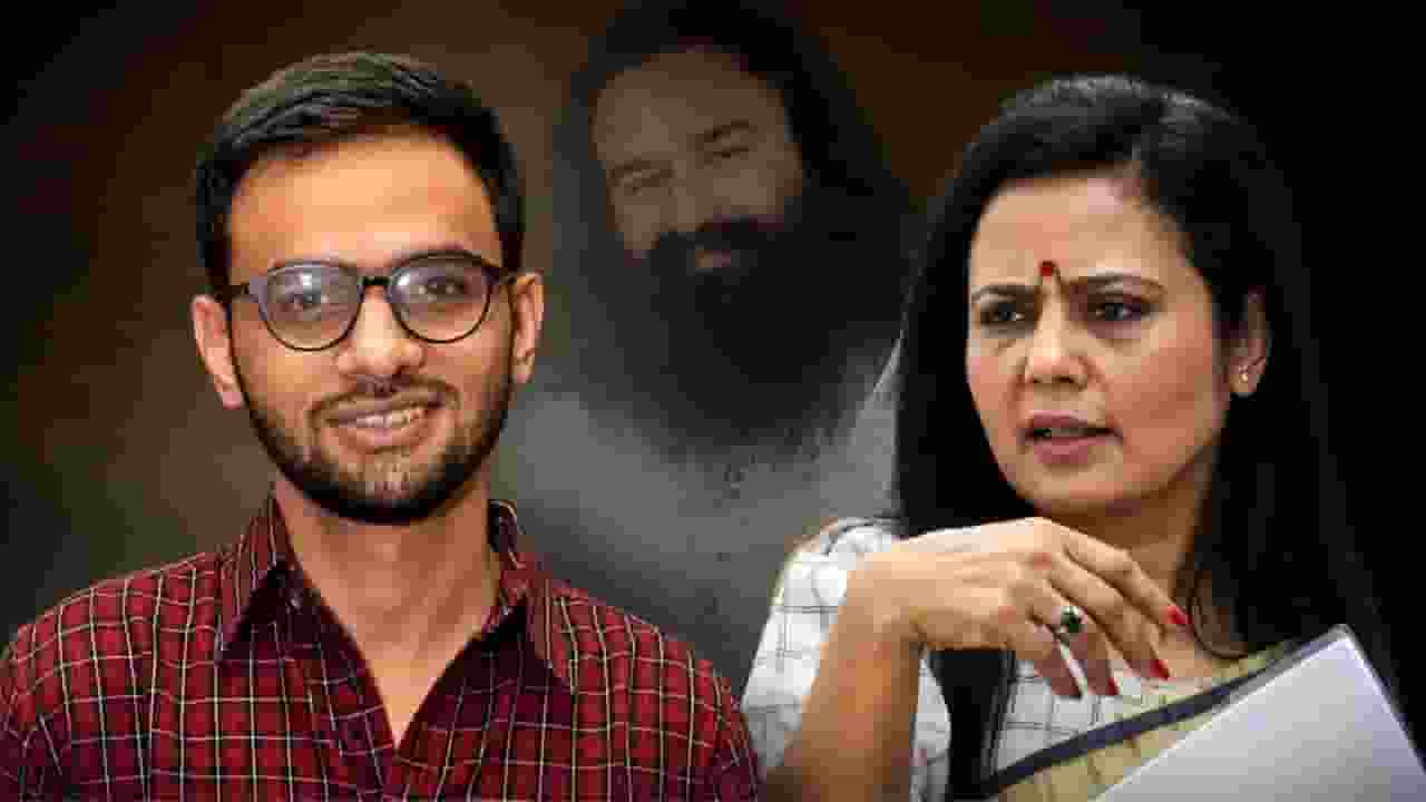 umar khalid and mahua moitra
