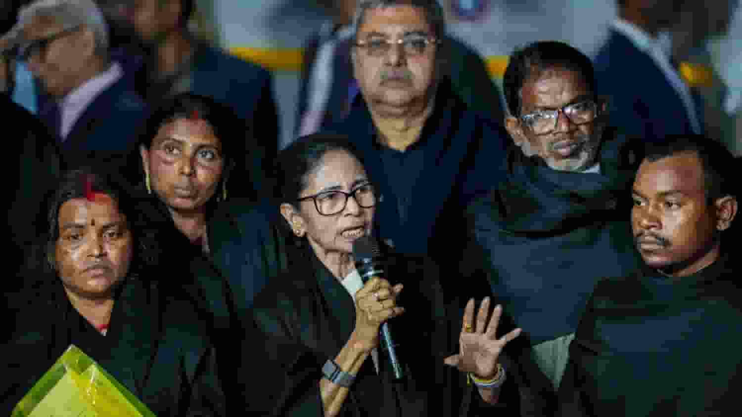 Mamata Banerjee in Delhi