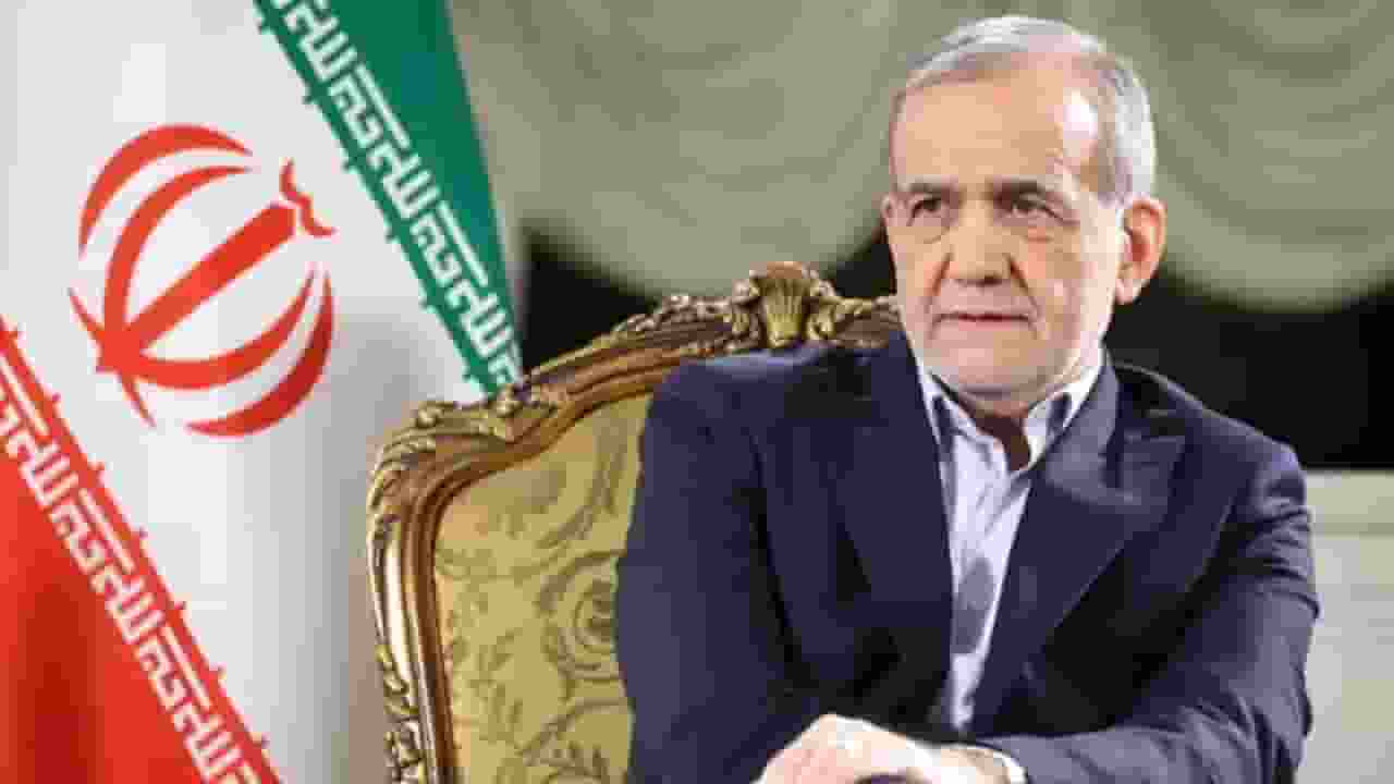 Iranian President Masoud Pezeshkian