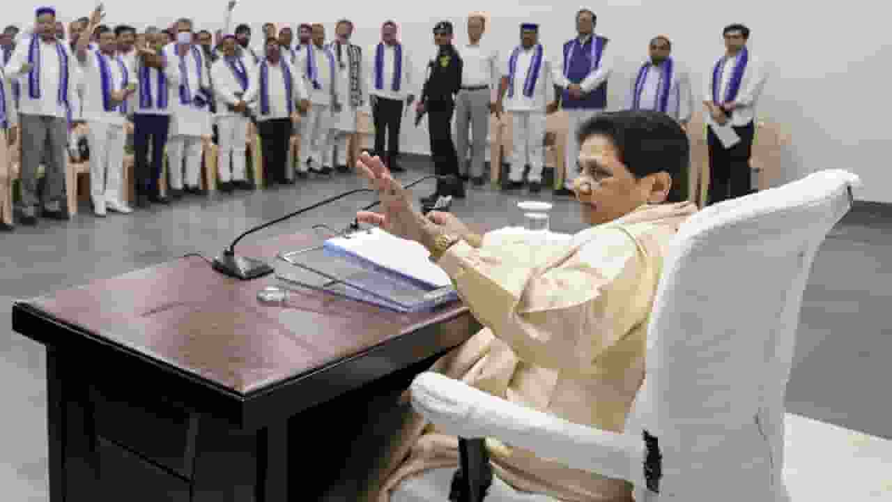BSP Chief Mayawati PTI