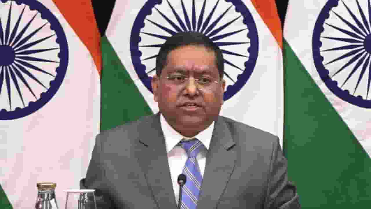 Ministry of External Affairs Spokesperson Randhir Jaiswal.