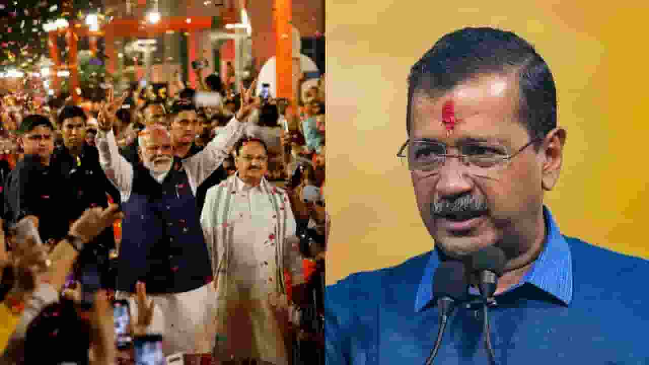 arvind kejriwal and narendra modi