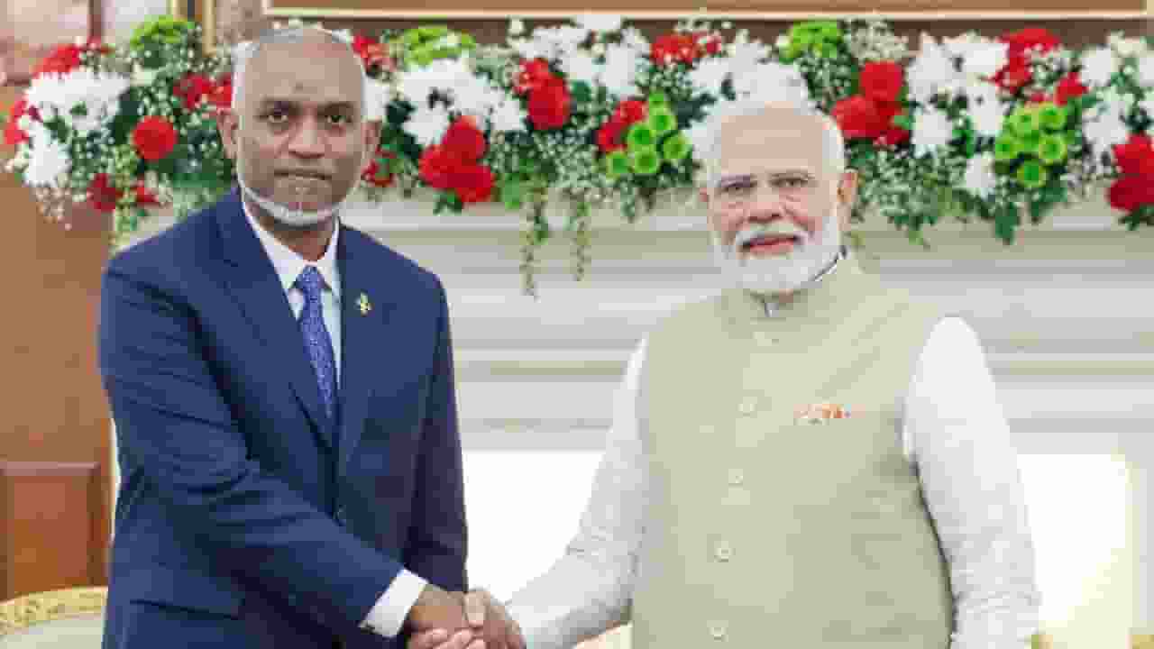 Mohamed Muizzu and pm modi