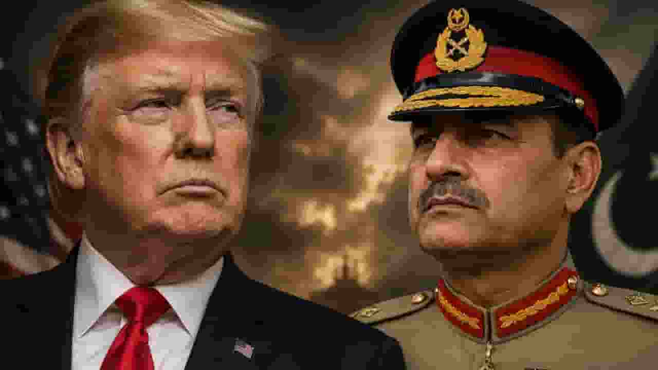 Donald Trump and Asim Munir