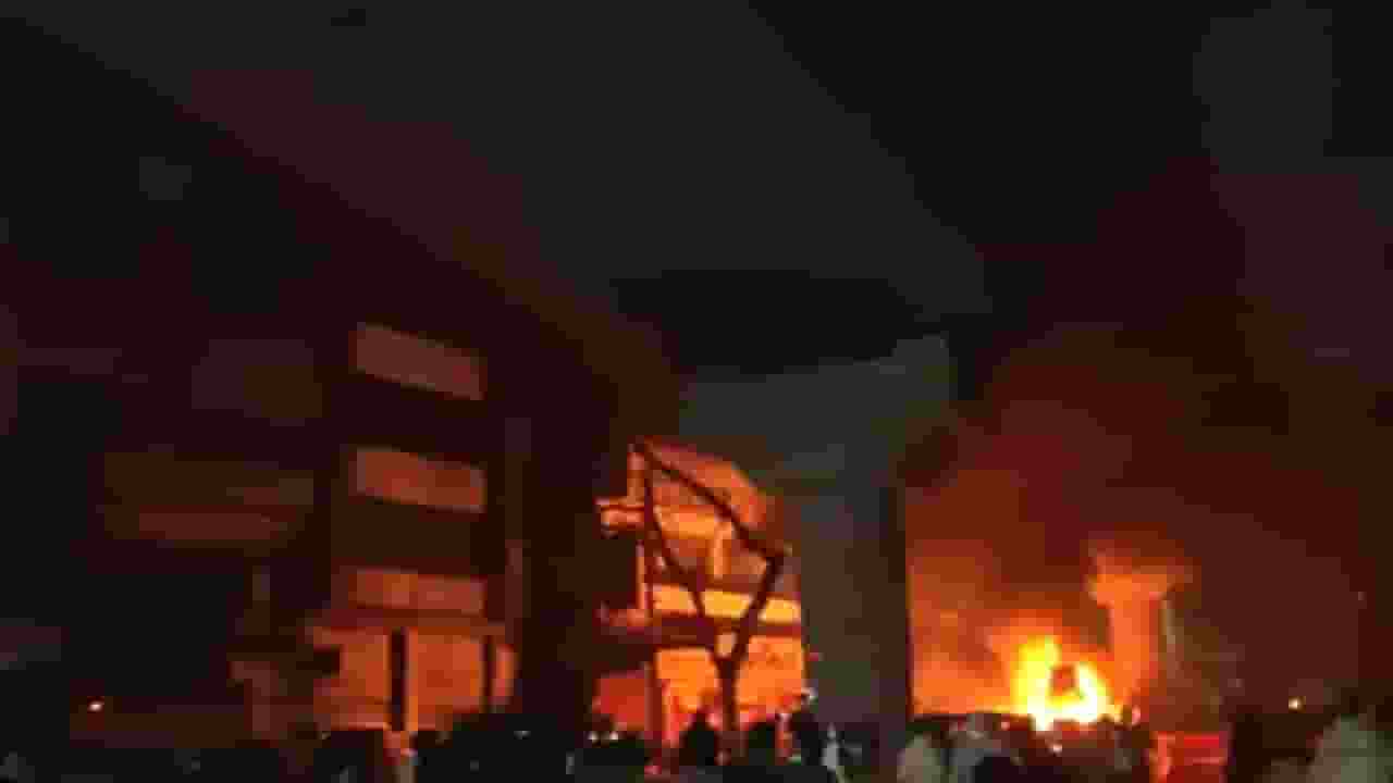 Nagpur Fire । Photo Credit: Screengrab/ X