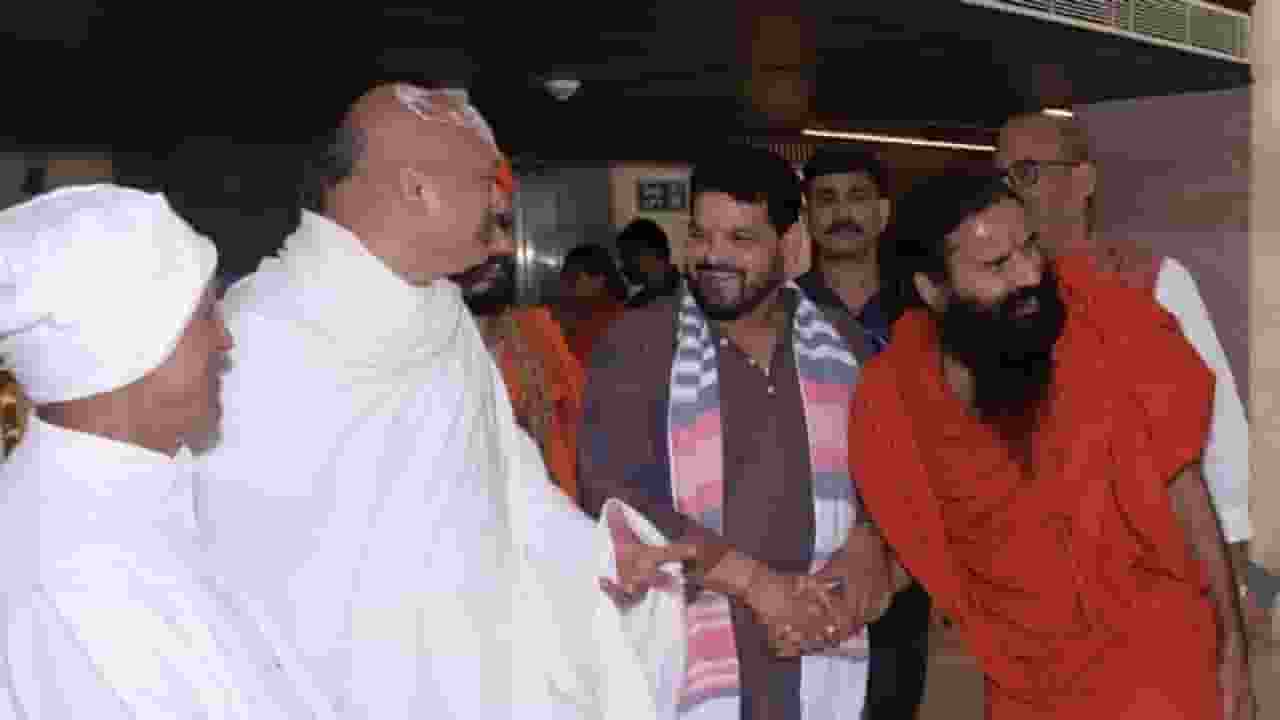 Baba Ramdev and Brij Bhushan