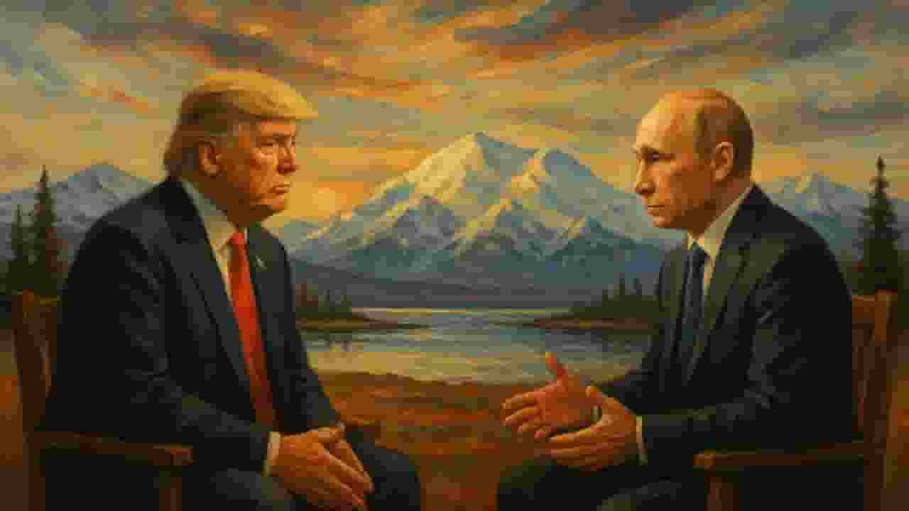 Donald Trump and Vladimir Putin.