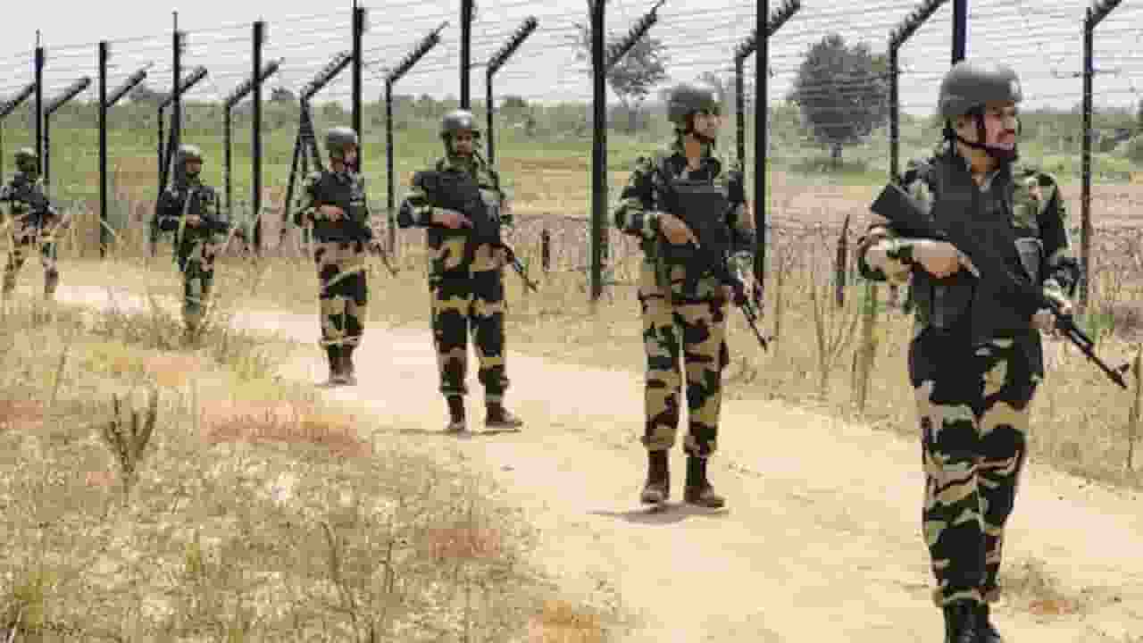 India-Bangladesh border.