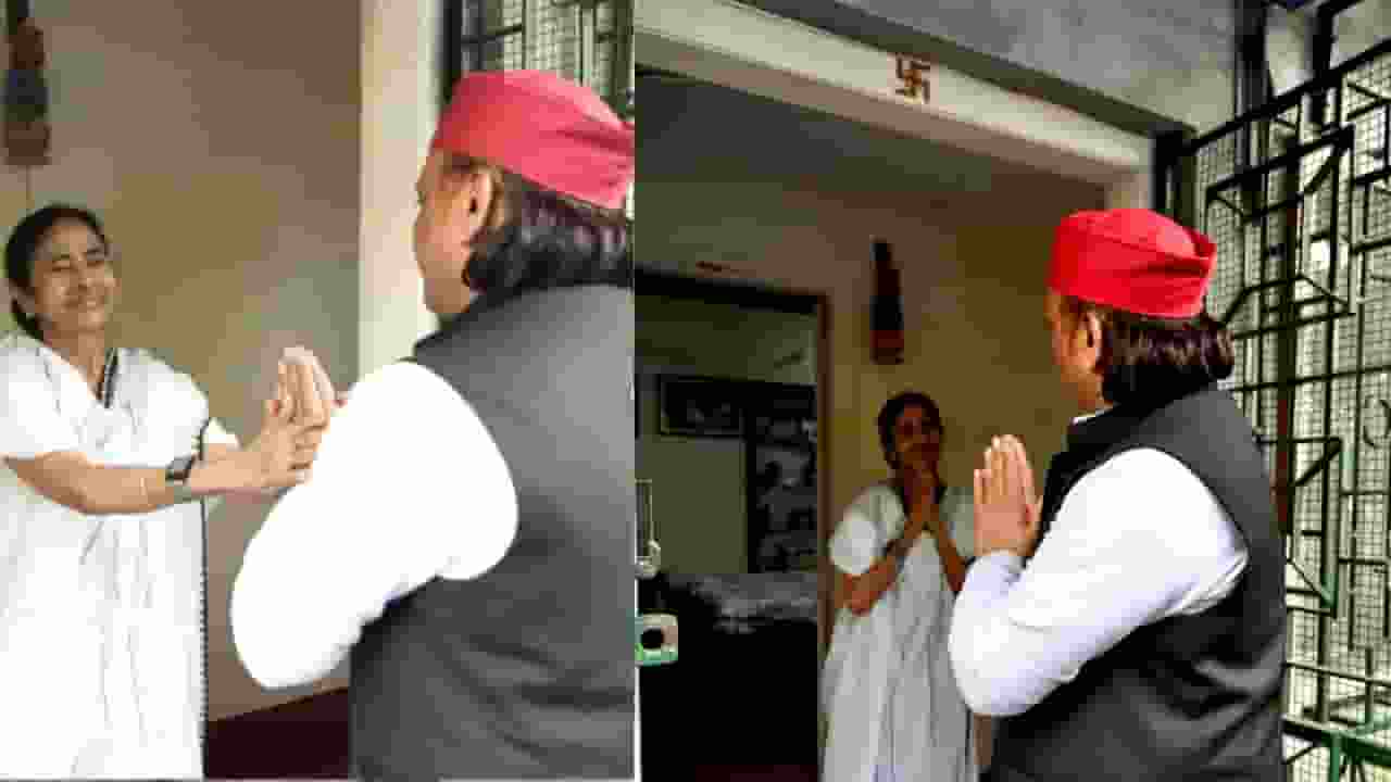 Mamata Banerjee and Akhilesh Yadav