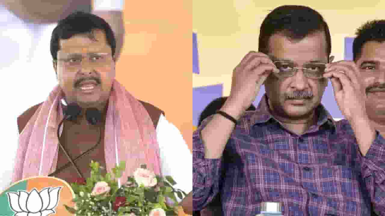 Nitin Nabin and Arvind Kejriwal