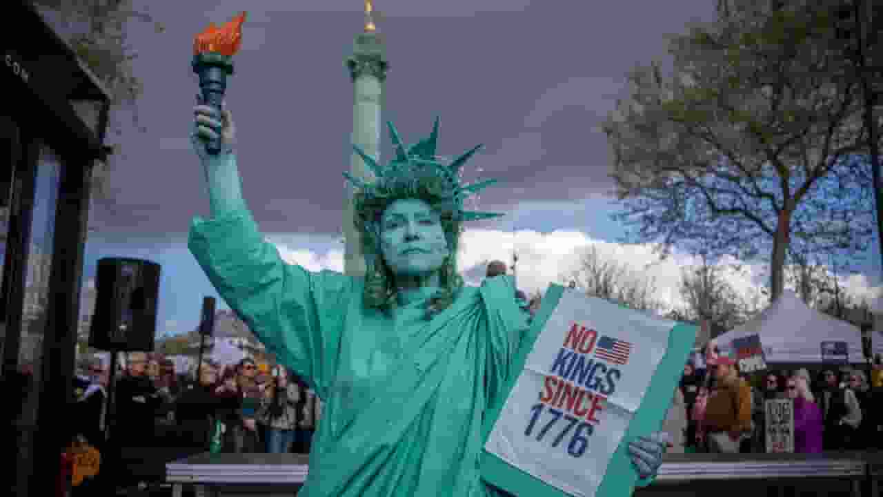 No Kings protest