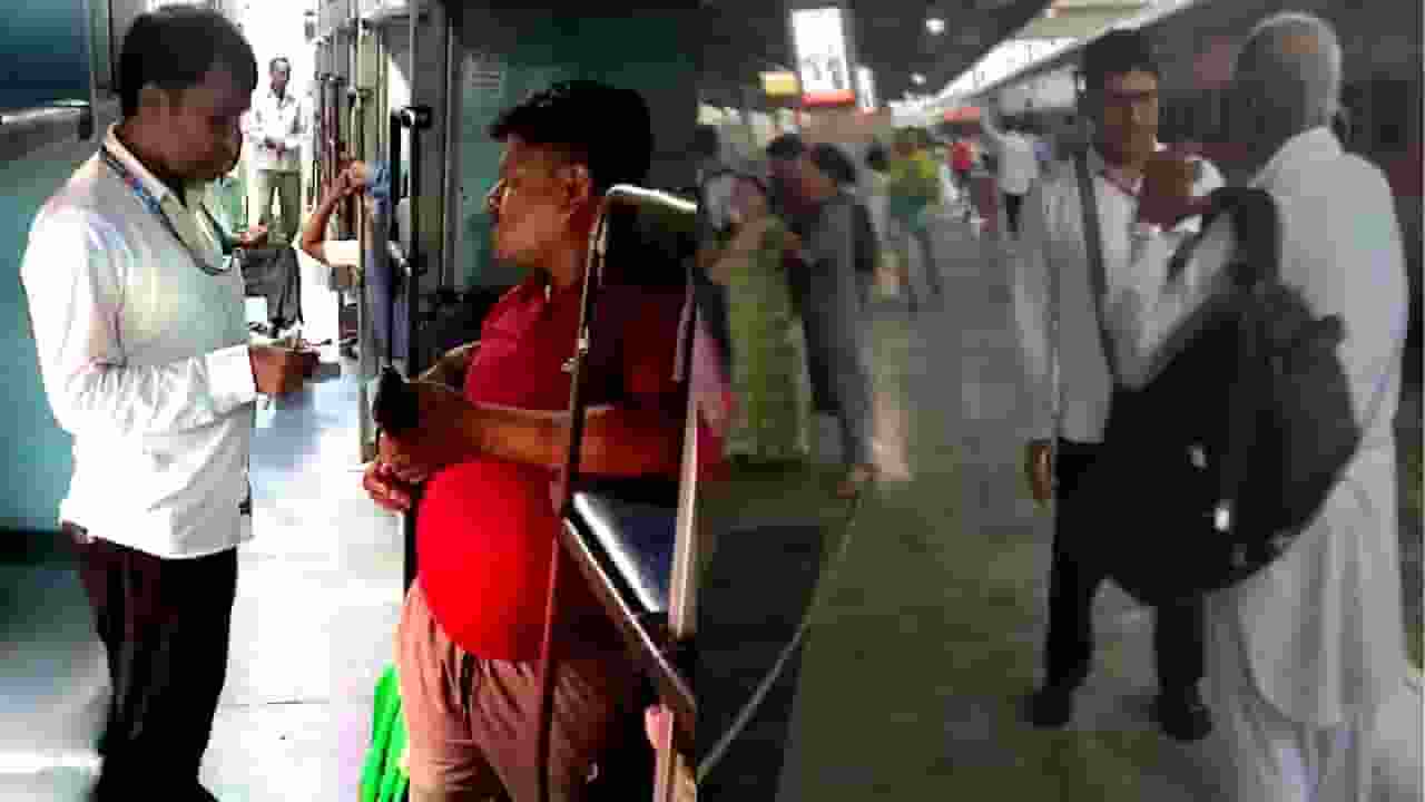 Railway conducts ticket checking drive at Anand Vihar Railway Station