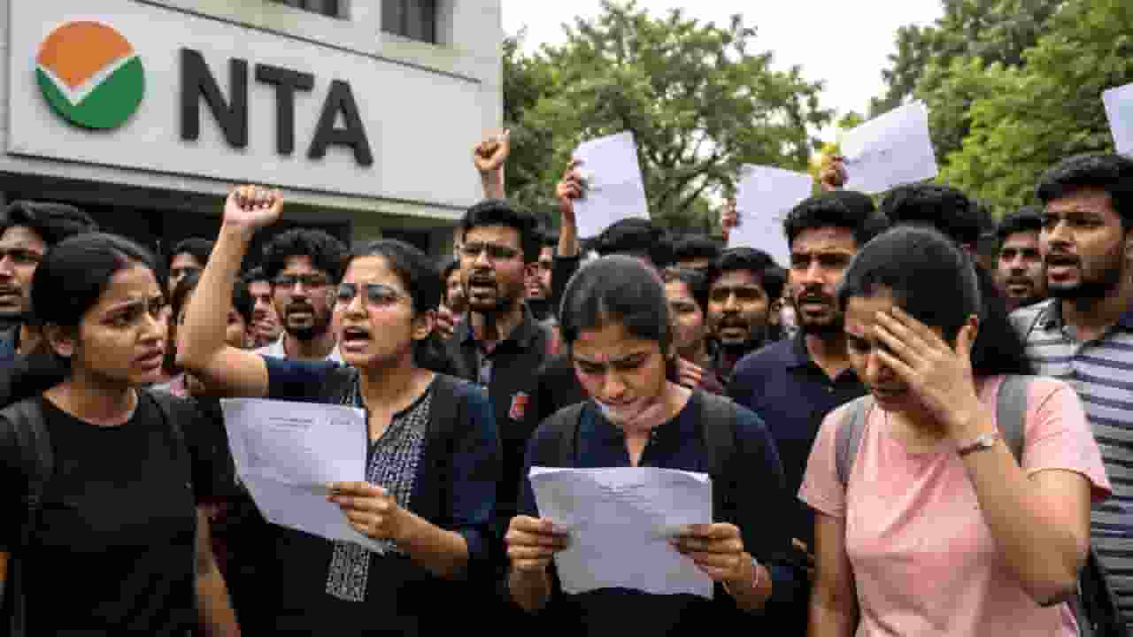 ai generated image of nta paper leak