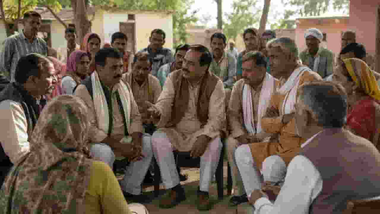 gram panchayat ai generated image