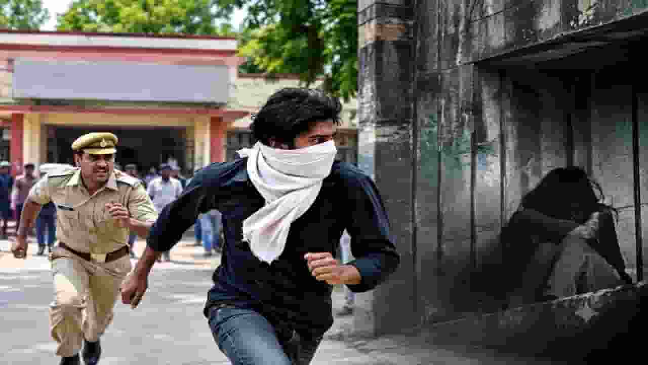 ai generated image of man running