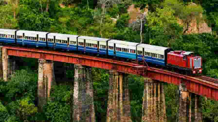 Pathankot Joginder Nagar rail line
