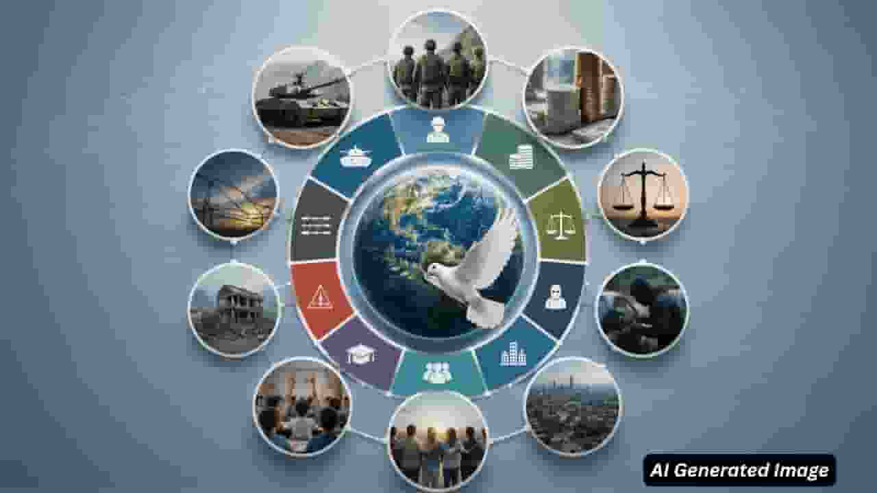 ai generated image of global peace index