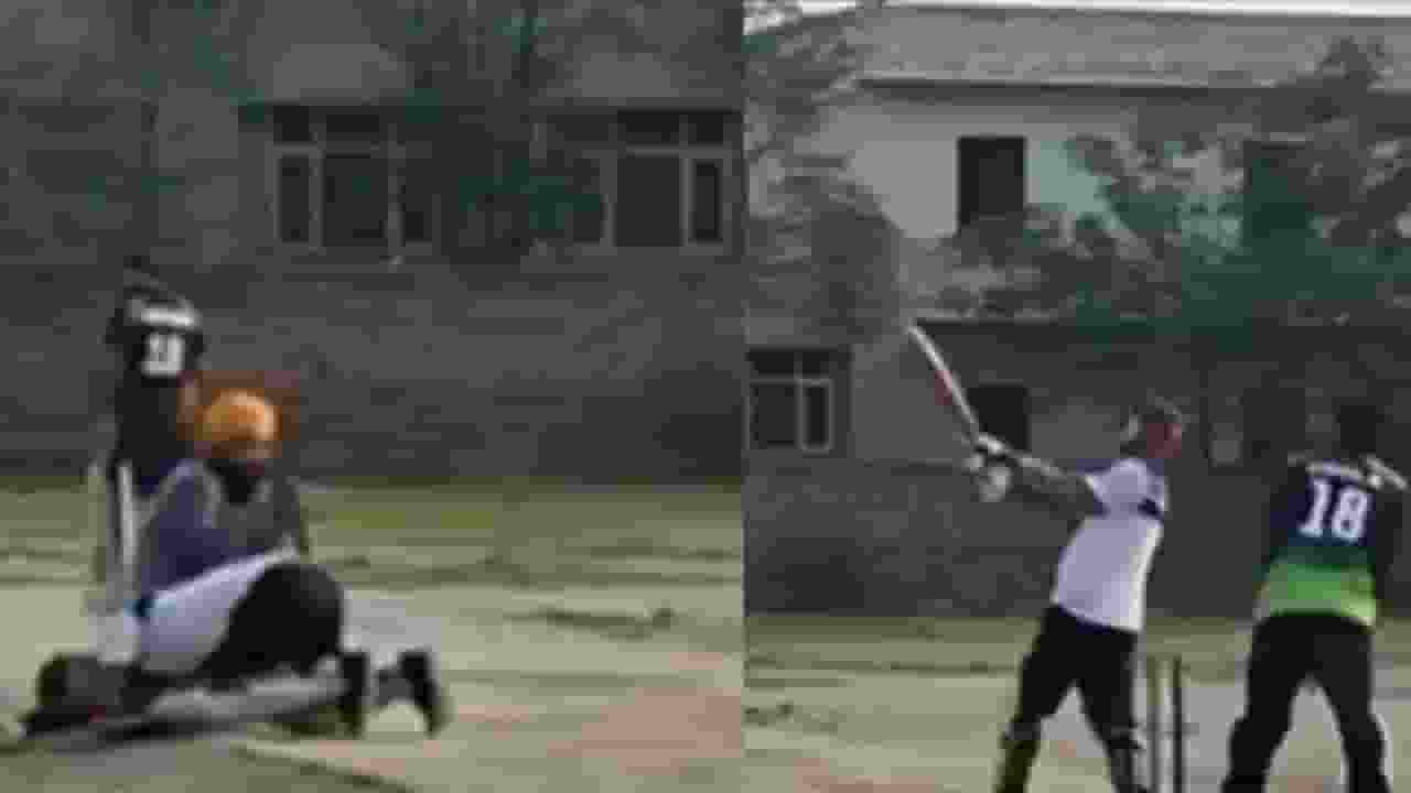 Player dies on the field.