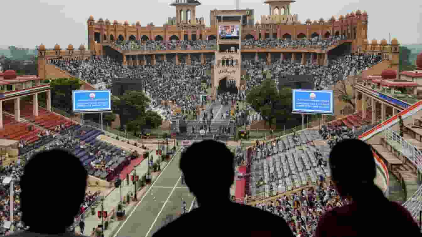 Attari border in Amritsar